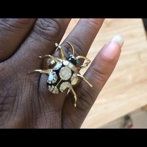 Betsey Johnson spider ring